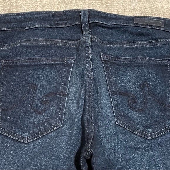 Dark Blue AG Skinny Jeans - Picture 3 of 6